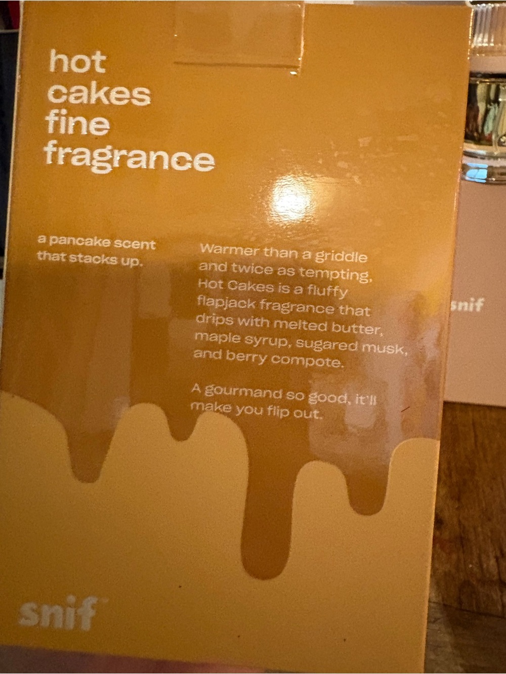 Snif Hot Cakes Fine Fragrance Full Size 1 Fl oz - Picture 4 of 4